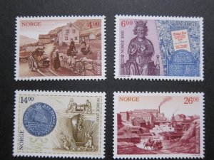 Norway 1999 Sc 1224-1227 set MNH