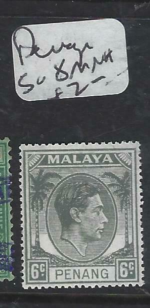 MALAYA PENANG   (P0906B)  KGVI  6C  SG 8  MNH