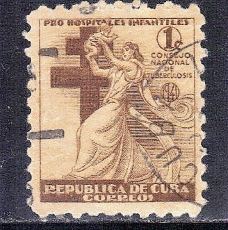 CUBA SC# RA4  **USED** 1941  1c      SEE SCAN