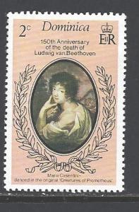 Dominica Sc # 529 mint hinged (DT)