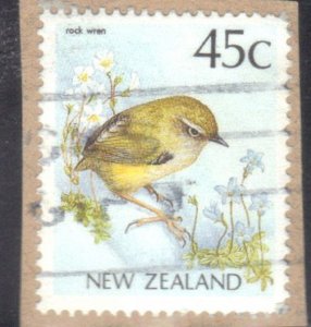 NEW ZEALAND  SCOTT #924 USED 45c 1988-95