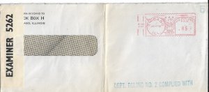 Chicago, IL 1940 Window Cover Censored with NC Form #2 (C4994)