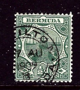 Bermuda 33 Used 1909 issue  short perfs    (ap3833)