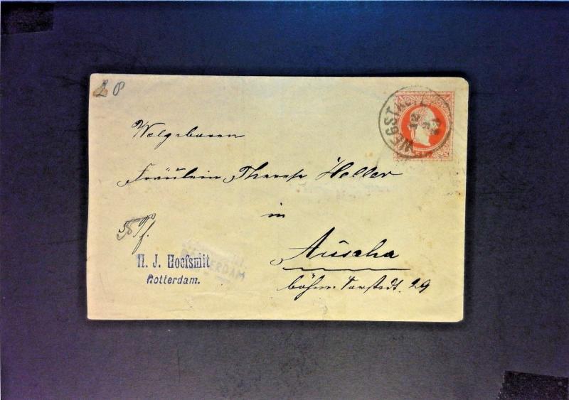 Austria 1883 5KR Postal Stationary Used (Light Center Fold) - Z820