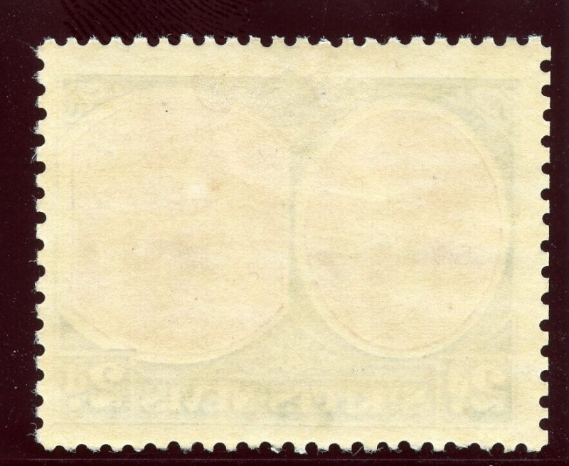 St Kitts-Nevis 1938 KGVI 2d carmine & deep grey (P 13x12 - CH) MLH. SG 71a.