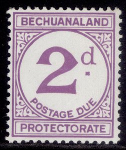 BECHUANALAND PROTECTORATE QEII SG D6c, 2d violet, NH MINT.