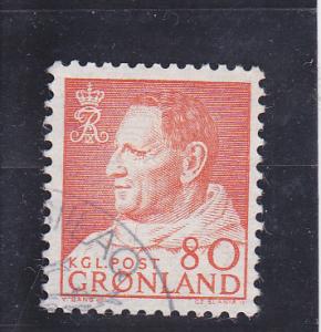 Greenland  Scott#  61  Used