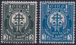 Ireland SC# 88 - 89 fvf/mnh