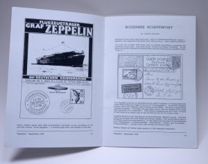 Zeppelin Study Group Newsletter German Airmail Philately Postal History Magazine 