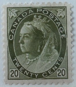 Canada #84 XF H C$1000.00 Select centering