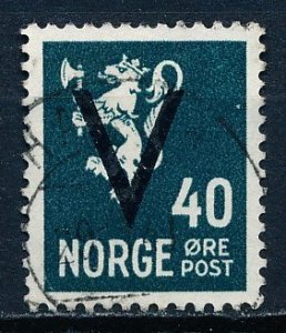 Norway #232 Single Used