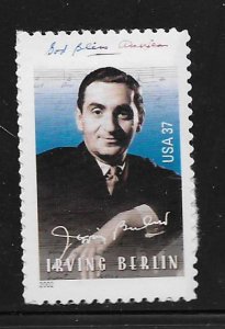 UNITED STATES,3669, MNH,  IRVING BERLIN