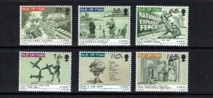 Isle of Man: 2011, Cartoons by Dusty Miller, MNH set.