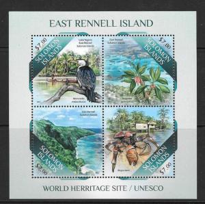 SOLOMON ISLANDS 2015 EAST RENNELL ISLANDS (1) MNH