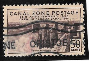 Canal Zone Scott #135 Used 50c  25th Anniv 2016 CV $6.00