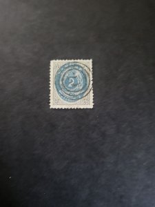 Stamps Denmark Scott #16 used