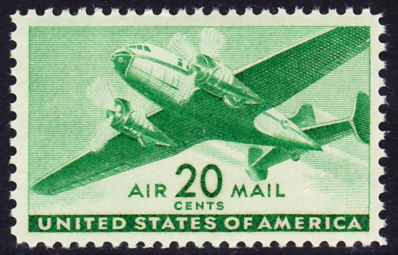 Scott C29, XF Unused NH, 20c Green