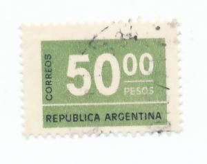 Argentina 1976 - Scott 1122 used - 50p, Numeral