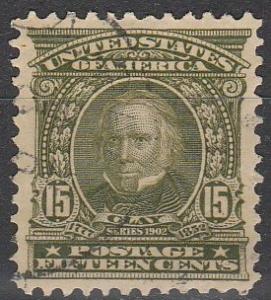 US #309 F-VF Used CV $14.00 (A3466)