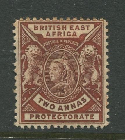 British East Africa -Scott 75 - QV Definitive Issue-1896 -MH -Single 2a  Stamp