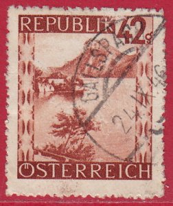 Austria - 1946 - Scott #471 - used - GALLSPACH pmk