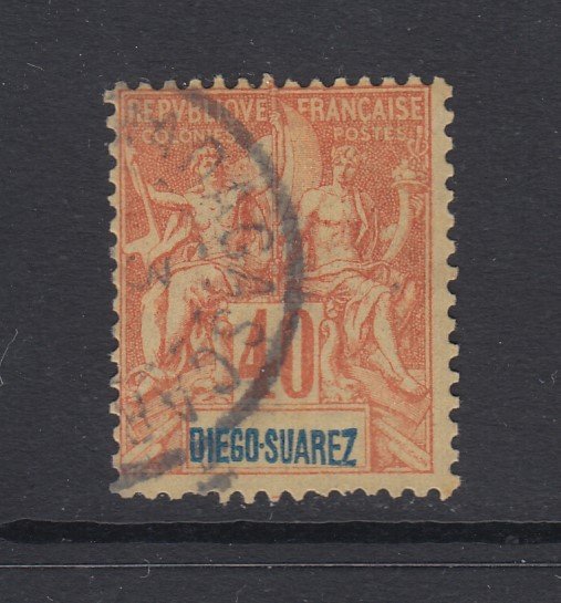 Diego Suarez, Scott 47 (Yvert 47), used