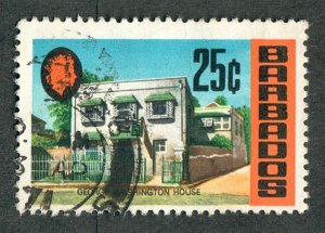 Barbados #338 used single