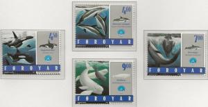 FAROE SC   #  339 - 42  MNH