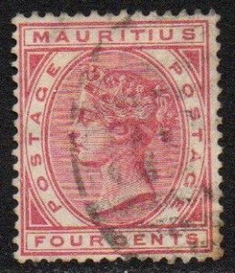 Mauritius Sc #72 Used