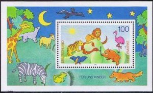 Germany 1995, Scott#1908 MNH, For the Children souvenir sheet