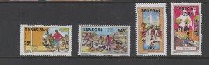 Senegal #996-99  (1992 Public Works  set) VFMNH CV $5.10