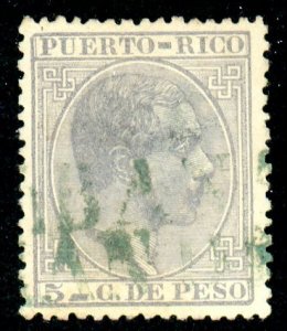 Puerto Rico, Scott #67, Used