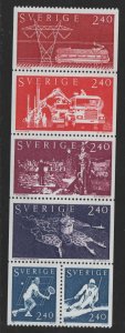 SWEDEN 1378-1383   MNH