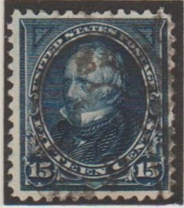U.S. Scott #274 Clay Stamp - Used Single