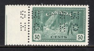 Canada O10-272 Perfin VF MNH