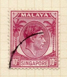 Malaya Singapore 1948-52 Early Issue Fine Mint Hinged 10c. NW-197197