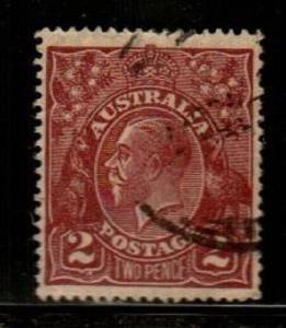 Australia Scott 70a Used VF (Catalog Value $29.00)