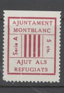 Spain - Civil War Montblanc