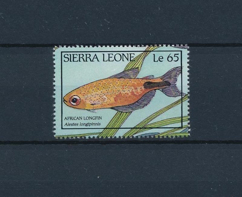 [48371] Sierra Leone 1988 Marine life Fish from sheet MNH