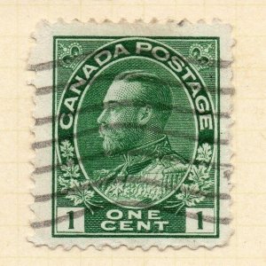 Canada Pre cancel on GV 1912-21 Early Issue Fine Used 1c. 244994