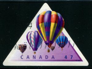 1921c Canada 47c Hot Air Balloons, used