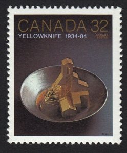 GOLD MINE = YELLOWKNIFE = Canada 1984 #1009 MNH