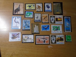 Birds  #  21  used / MNH