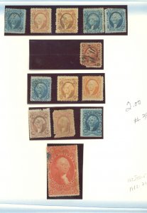 U.S. #SET/MIXED CONDITION 