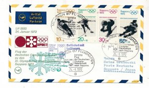 D409964 Germany FFC Lufthansa LH 5650 Winter Olympics Sapporo 1972