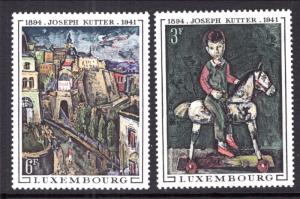 Luxembourg 477-478 Paintings MNH VF