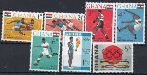 Ghana 179-85 MNH 1964 Olympics