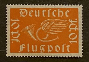 [AG] Germany 1919 Airmail Sc #C1 Mi 111Z RARE Signed BPP Mint *NH* Mi-CV 482$