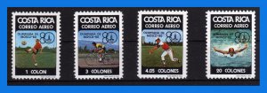 1980 - Costa Rica - JJOO de Moscu - Scott n C 782 / C 785 - MNH - 01