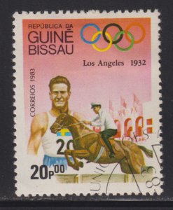 Guinea-Bissau 494 Olympic Equestrian 1983